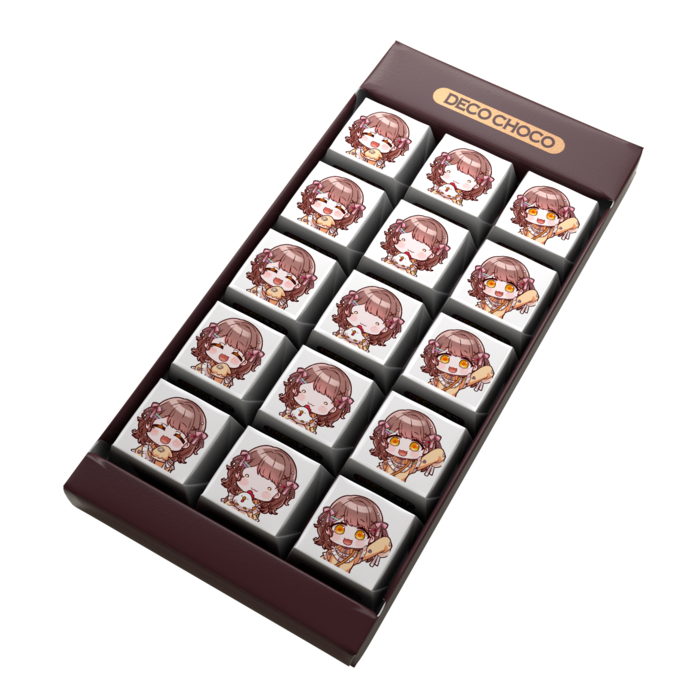 DECOチョコ - 列ごとにデザイン