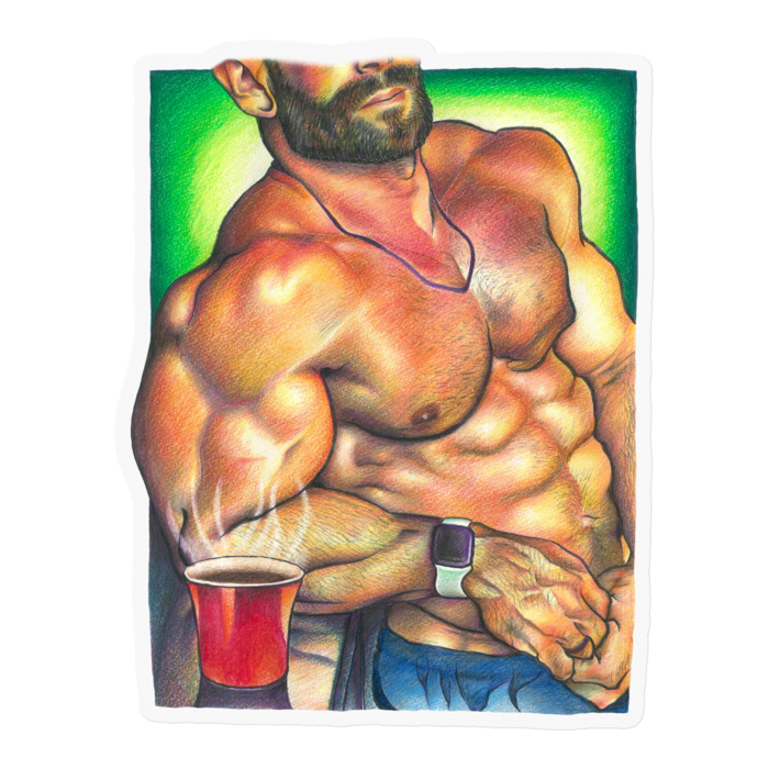 ステッカー - 100 x 100 (mm)クリア