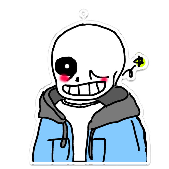 アクリルキーホルダー - 100 x 100 (mm)