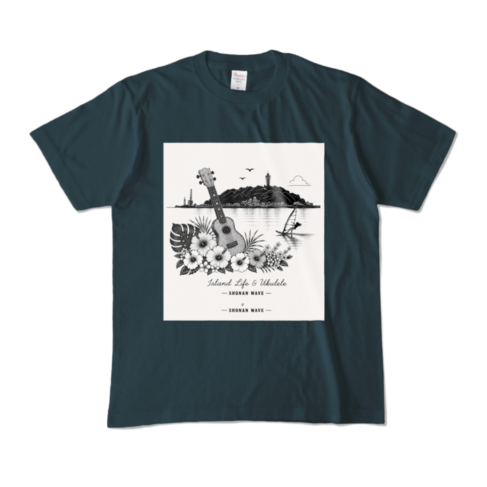カラーTシャツ - M - デニム (濃色)