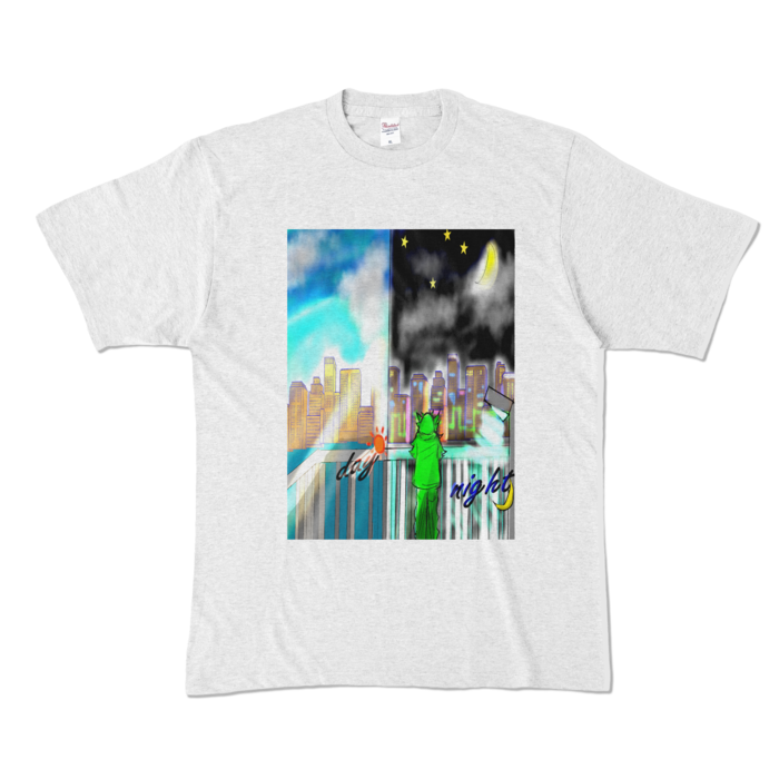 カラーTシャツ - XL - アッシュ (淡色)