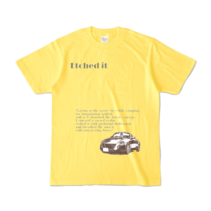 カラーTシャツ - S - イエロー (濃色)