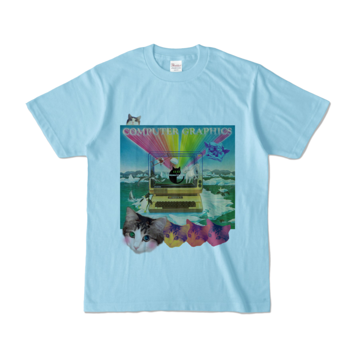 カラーTシャツ - S - ライトブルー (淡色)