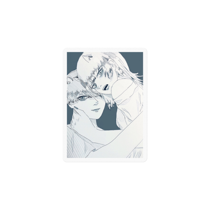 ステッカー - 100 x 100 (mm)
