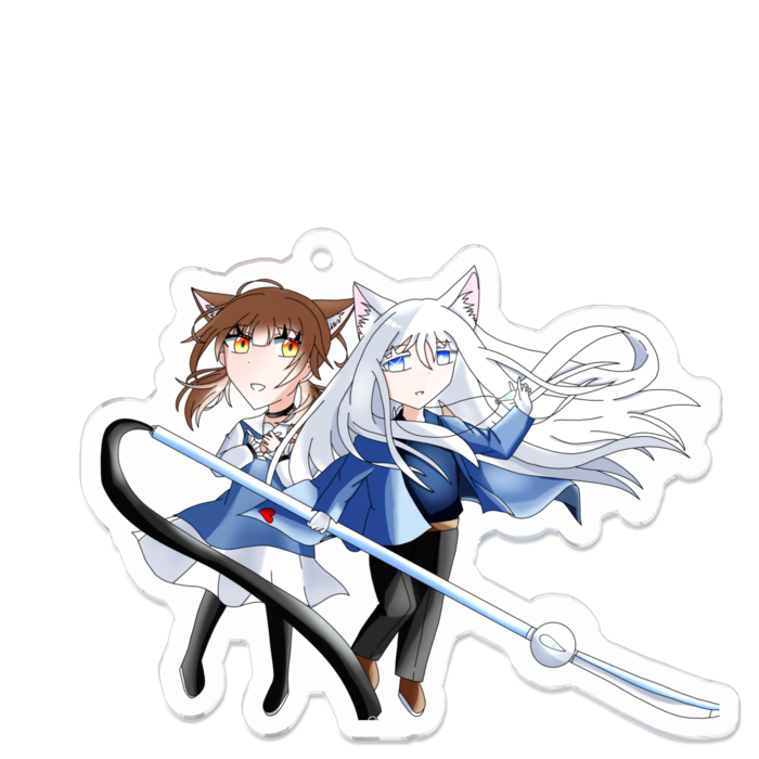 アクリルキーホルダー - 70 x 70 (mm)