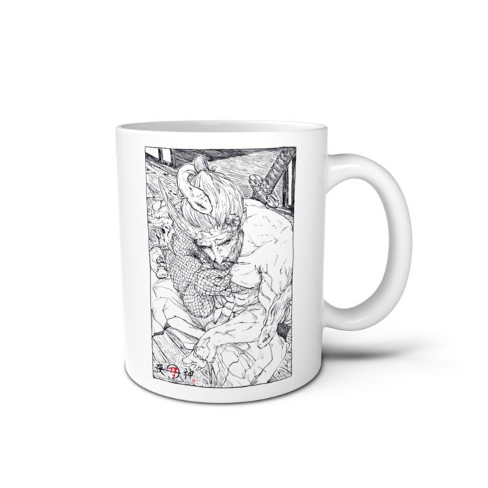 マグカップ - 直径 8 cm / 高さ 9.5 cm