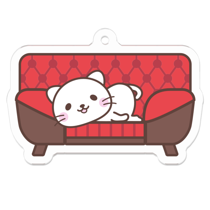 アクリルキーホルダー - 50 x 50 (mm)