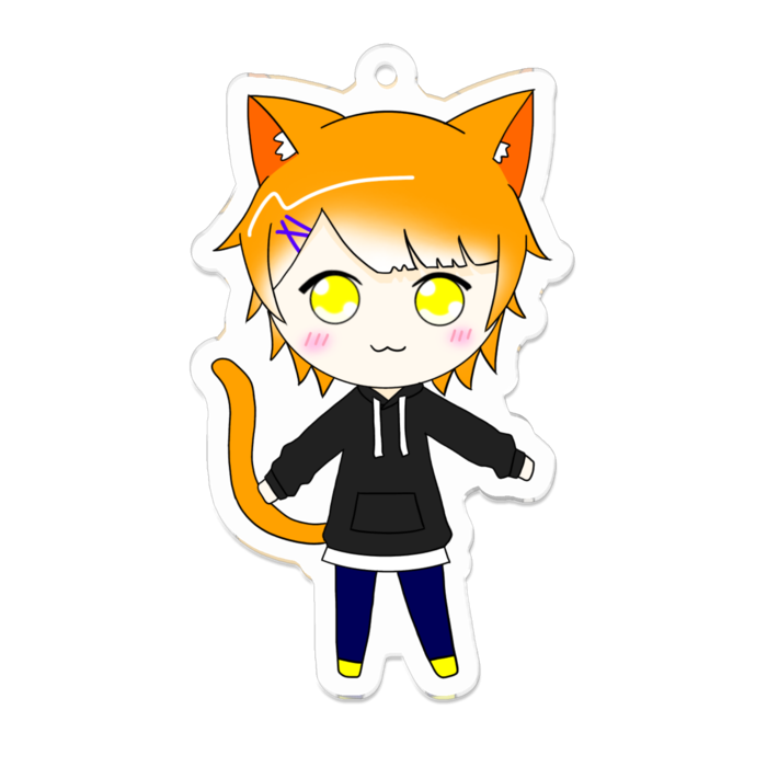 アクリルキーホルダー - 70 x 70 (mm)