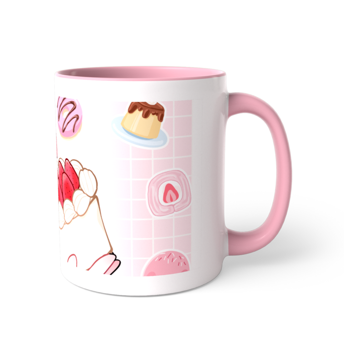 ツートンカラーマグカップ - 直径 8.2cm / 高さ 9.5cm