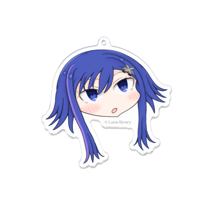 アクリルキーホルダー(コーティング) - 100 x 100 (mm)