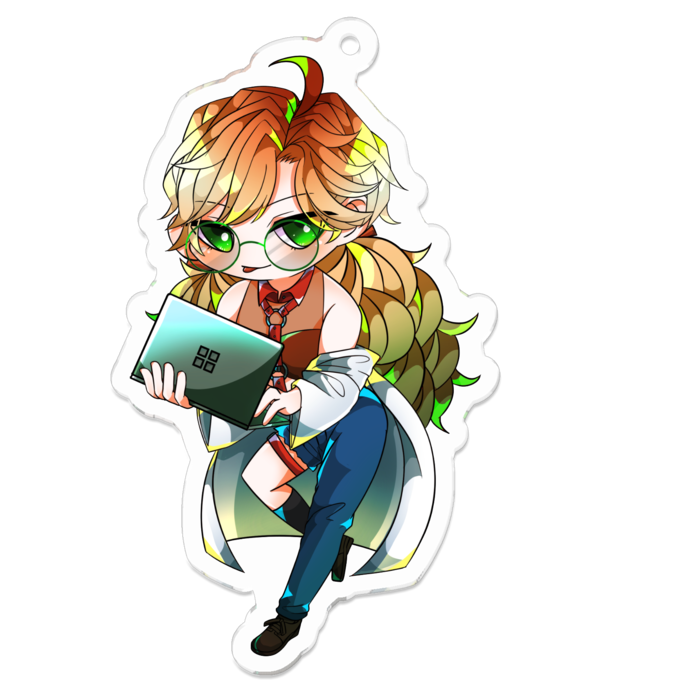 アクリルキーホルダー - 70 x 70 (mm)