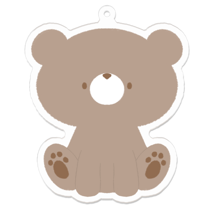 アクリルキーホルダー - 70 x 70 (mm)