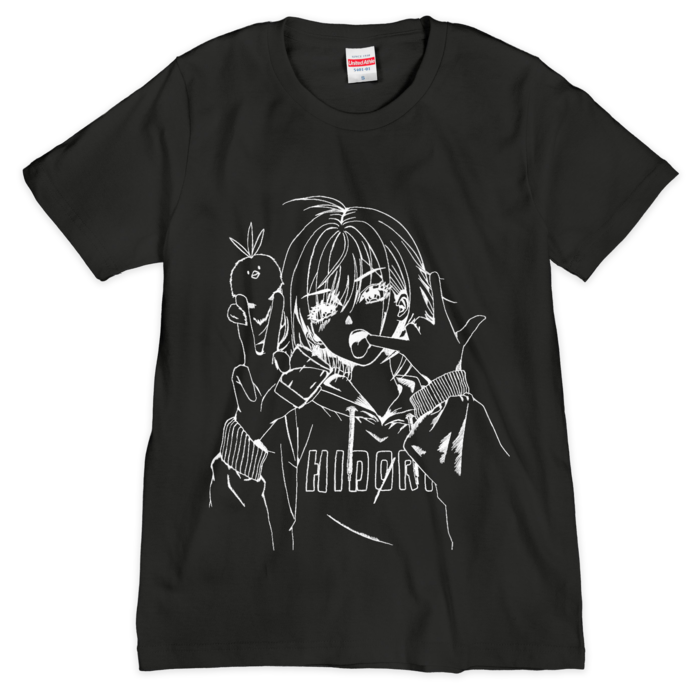 Tシャツ（シルクスクリーン印刷） - S - ブラック