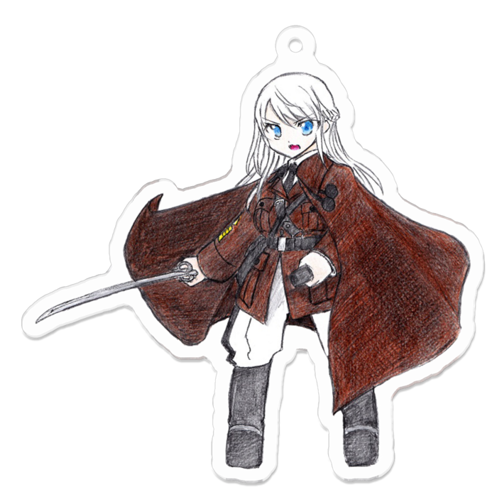 アクリルキーホルダー - 70 x 70 (mm)