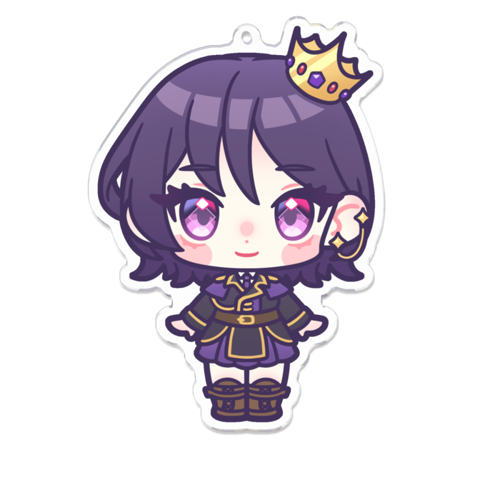 アクリルキーホルダー - 100 x 100 (mm)