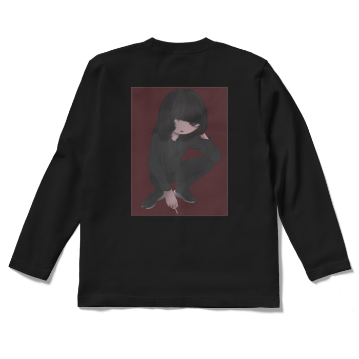 ロングスリーブTシャツ - S - ブラック