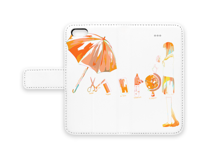 手帳型iPhoneケース - iPhone 5 / SE - ストラップ穴 なし