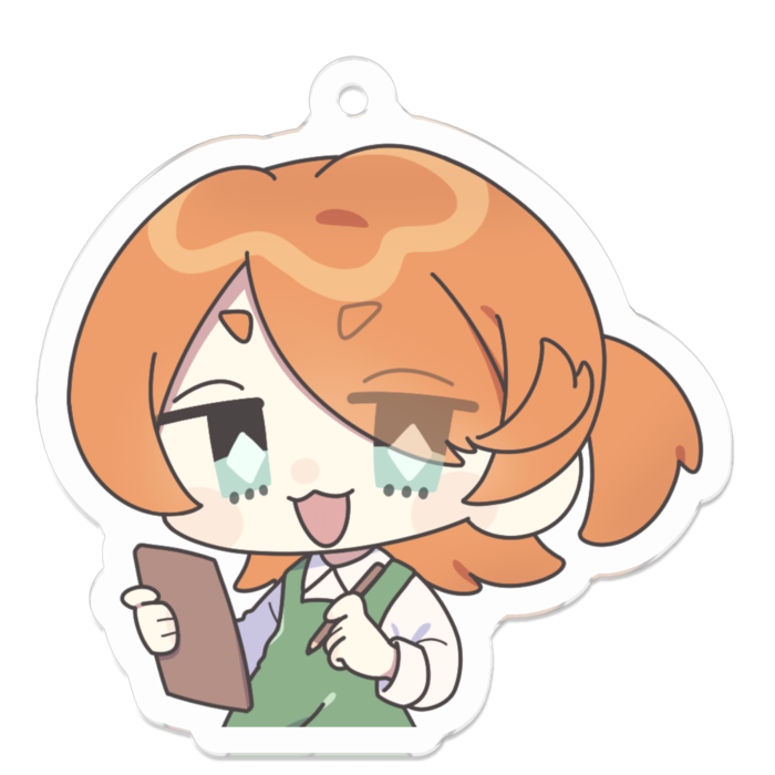 アクリルキーホルダー - 50 x 50 (mm)