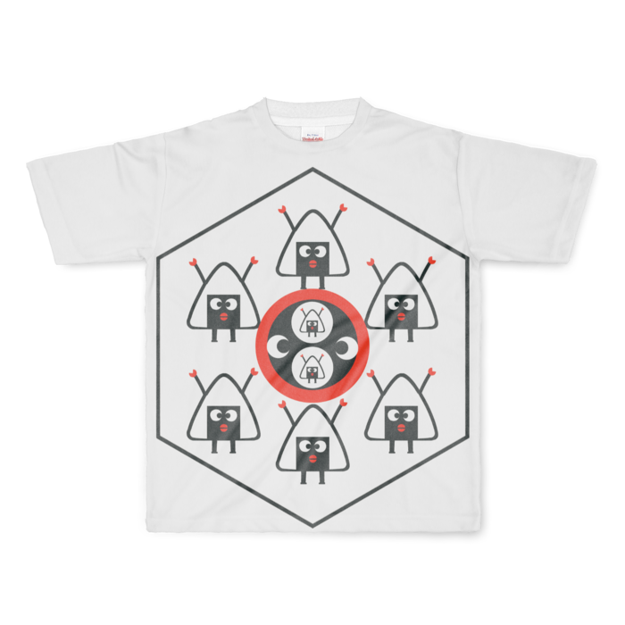 フルグラフィックTシャツ - L - 正面印刷のみ