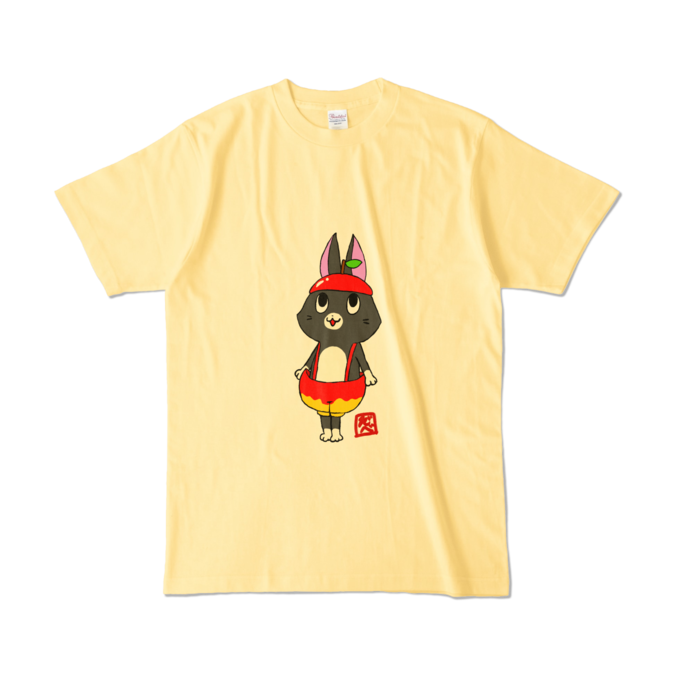 カラーTシャツ - L - ライトイエロー (淡色)