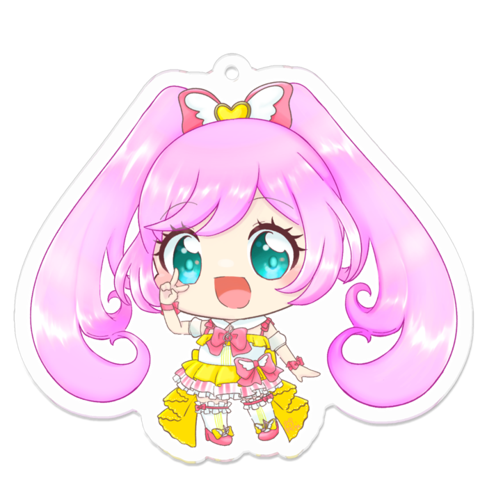アクリルキーホルダー - 70 x 70 (mm)