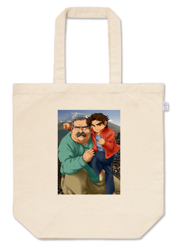 トートバッグ - M - プリント面積中 - ナチュラル