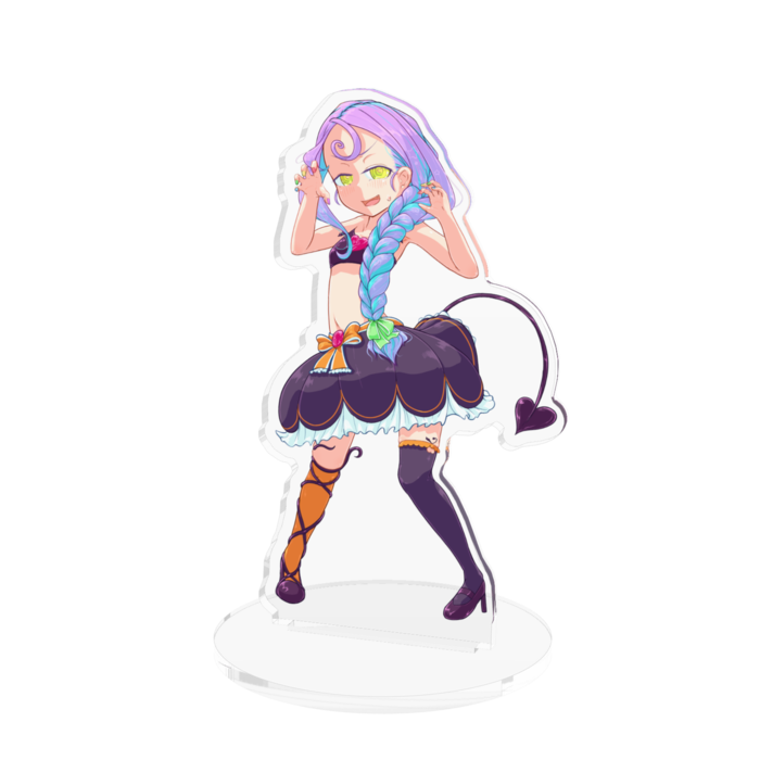 帽子なしアクリルフィギュア - 100x100mm(2)