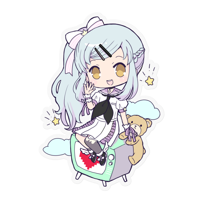 ステッカー - 100 x 100 (mm)