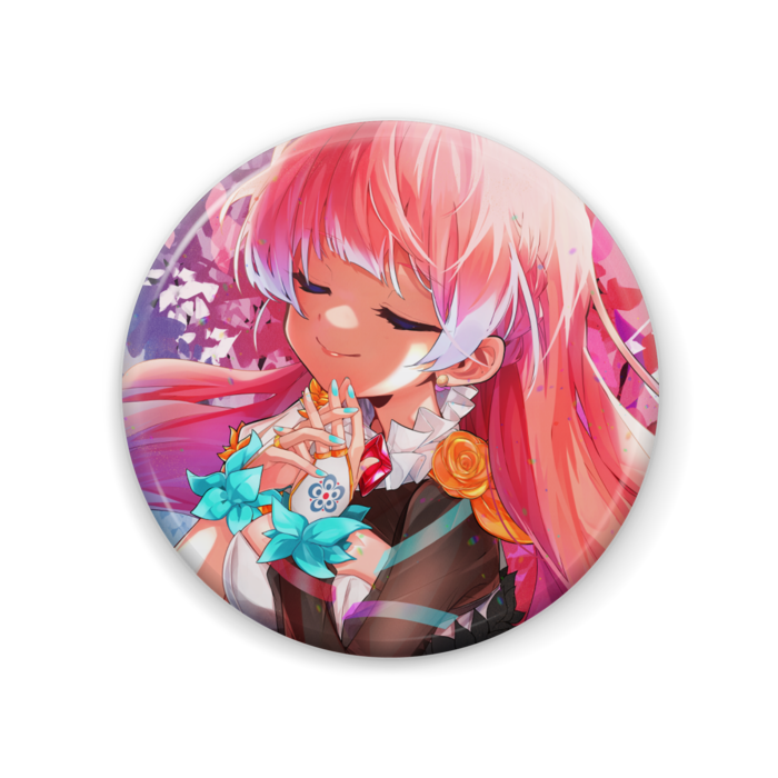 おめめとじ ver.（缶バッジ - 57mm）