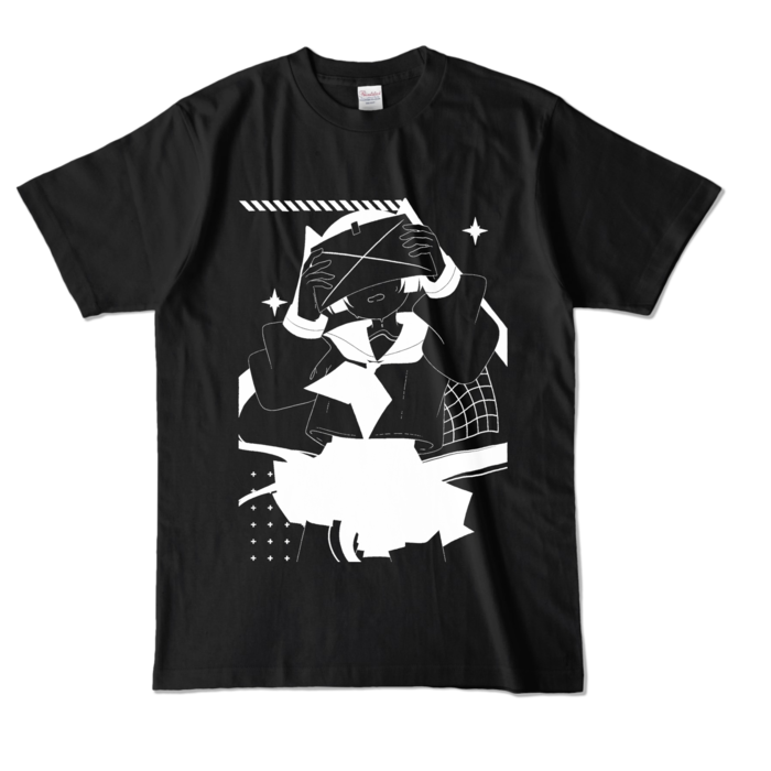 カラーTシャツ - L - ブラック (濃色)