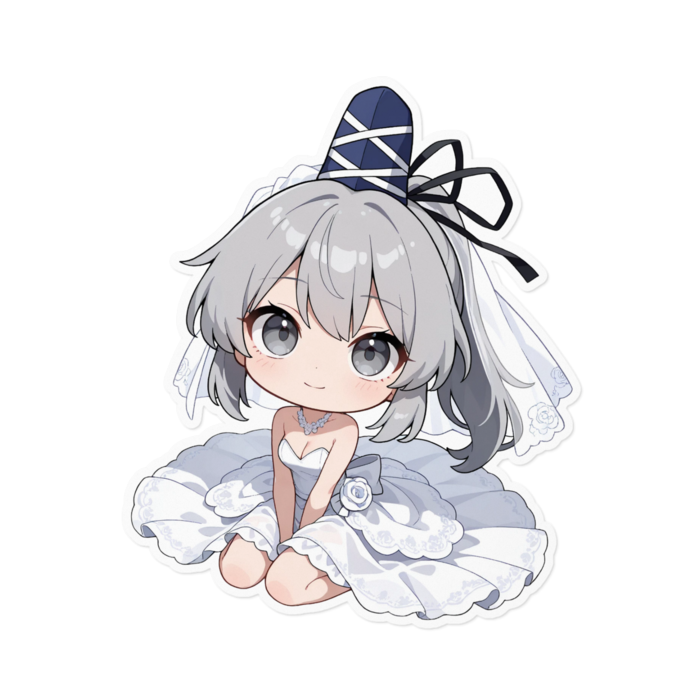 ステッカー - 160 x 160 (mm)(キャラのみ)