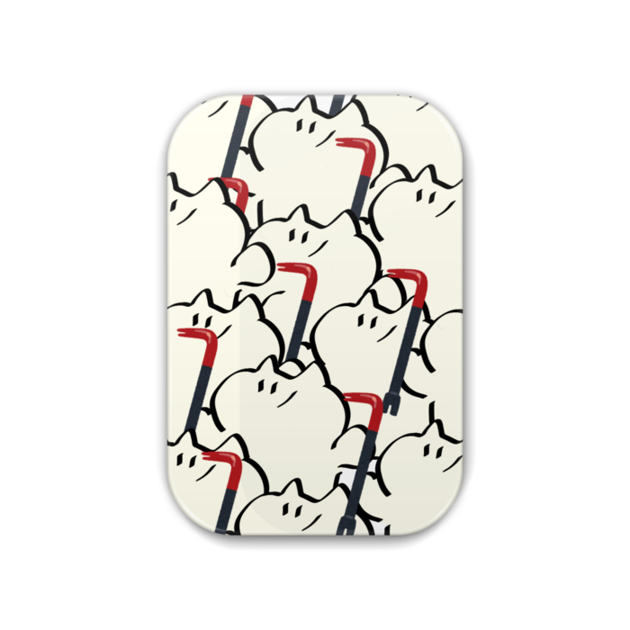 缶バッジ - 角丸 51x76mm