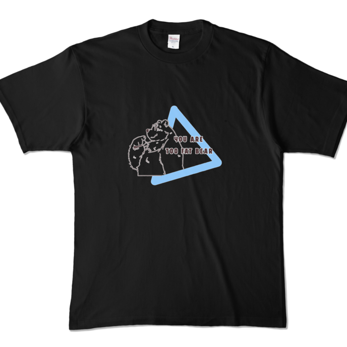 カラーTシャツ - XL - ブラック (濃色)