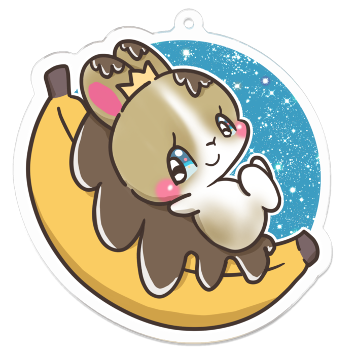 アクリルキーホルダー - 70 x 70 (mm)