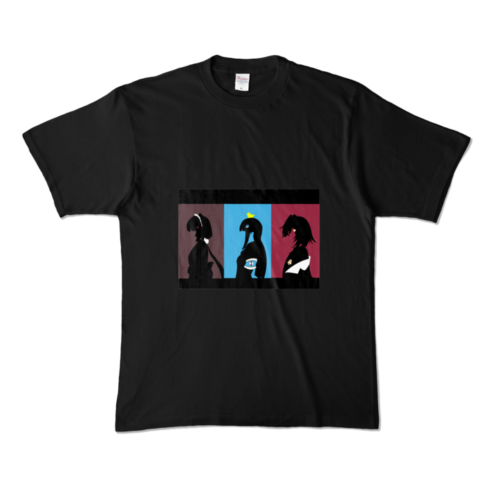 カラーTシャツ - XL - ブラック (濃色)