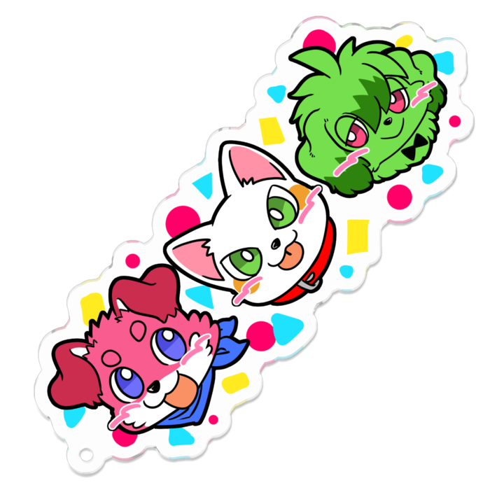 アクリルキーホルダー - 70 x 70 (mm)