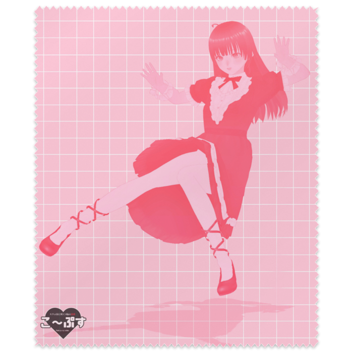 メガネ拭き(赤)