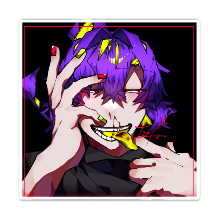 アクリルバッジ - 100 x 100 (mm)