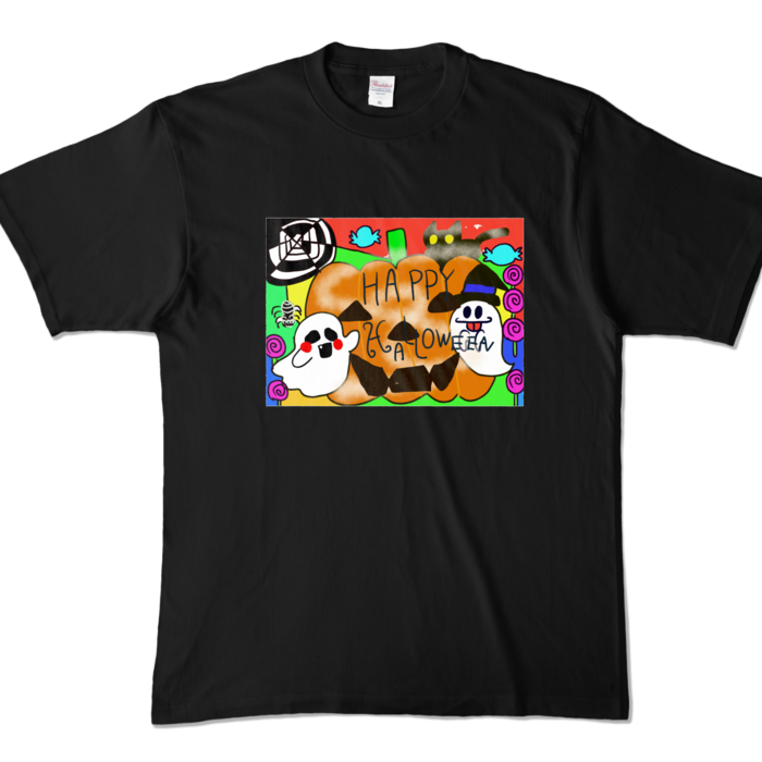 カラーTシャツ - XL - ブラック (濃色)