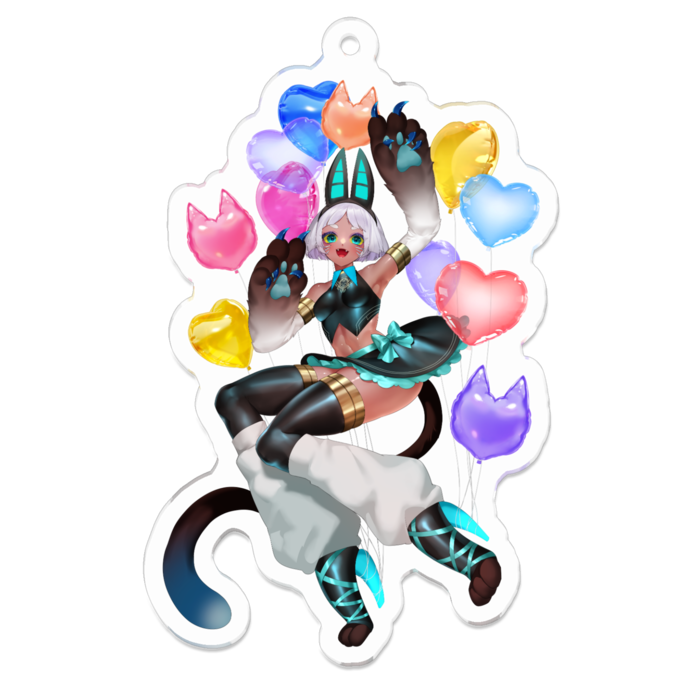 アクリルキーホルダー - 70 x 70 (mm)