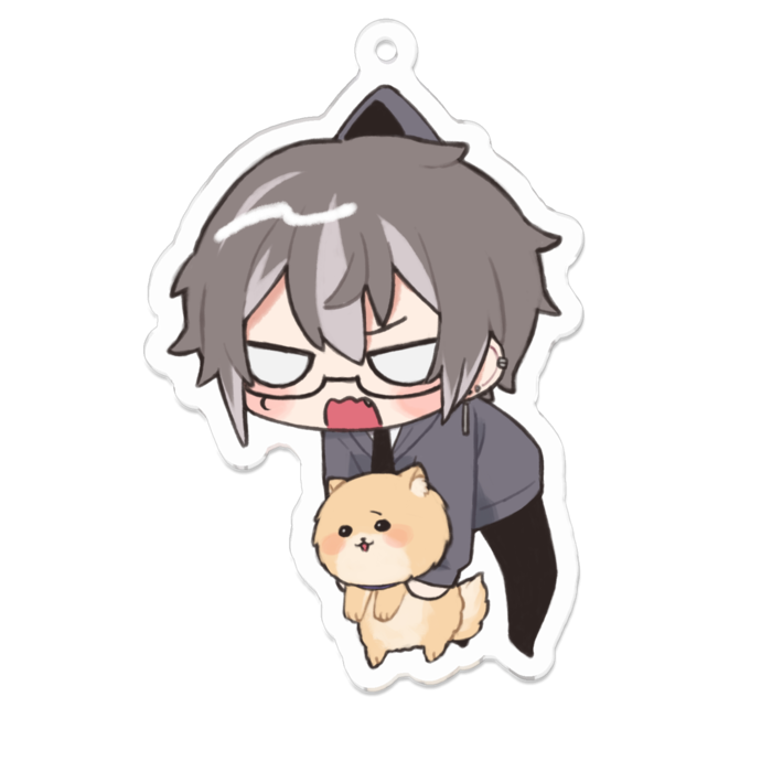 アクリルキーホルダー - 70 x 70 (mm)