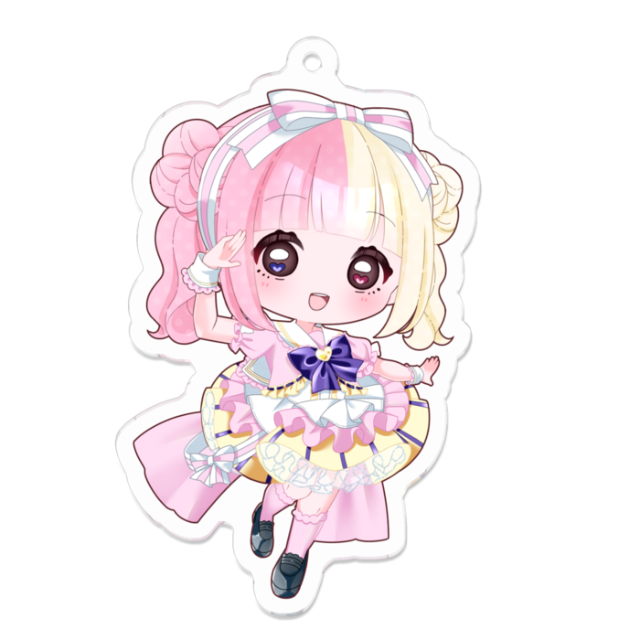 アクリルキーホルダー - 70 x 70 (mm) M