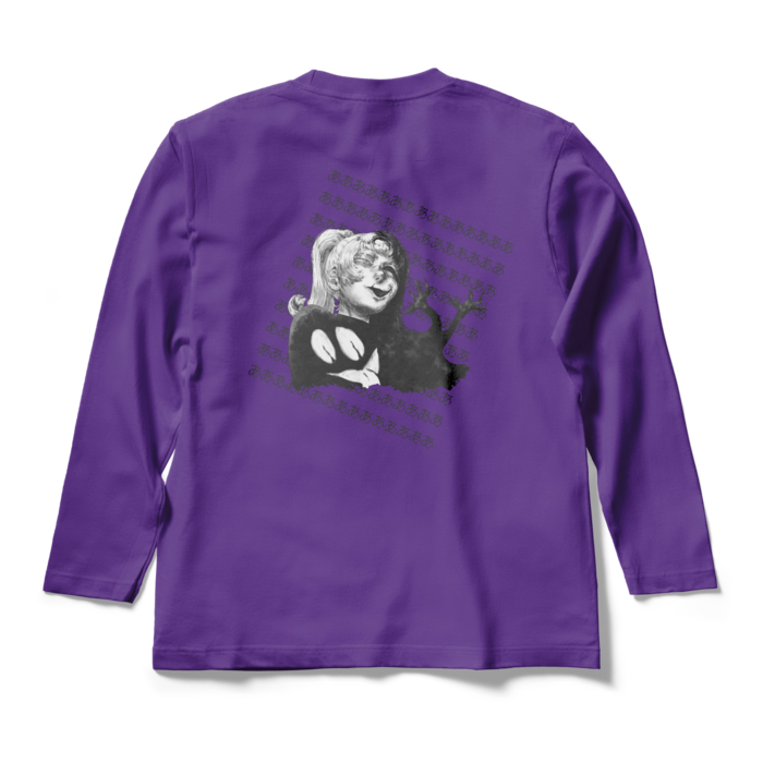 ロングスリーブTシャツ - M - パープル
