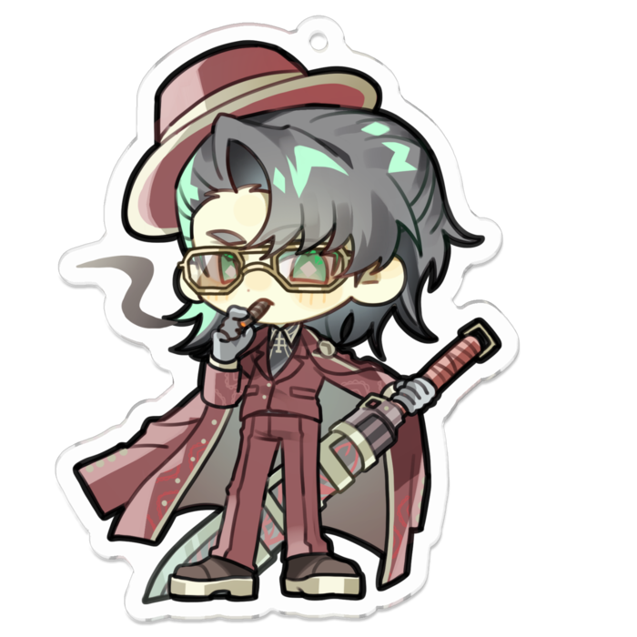 アクリルキーホルダー - 70 x 70 (mm)