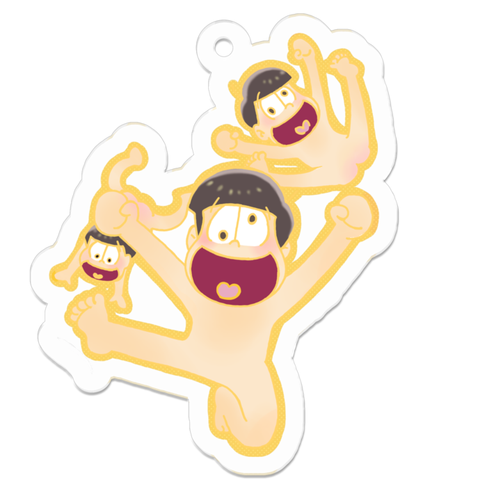 アクリルキーホルダー - 50 x 50 (mm)
