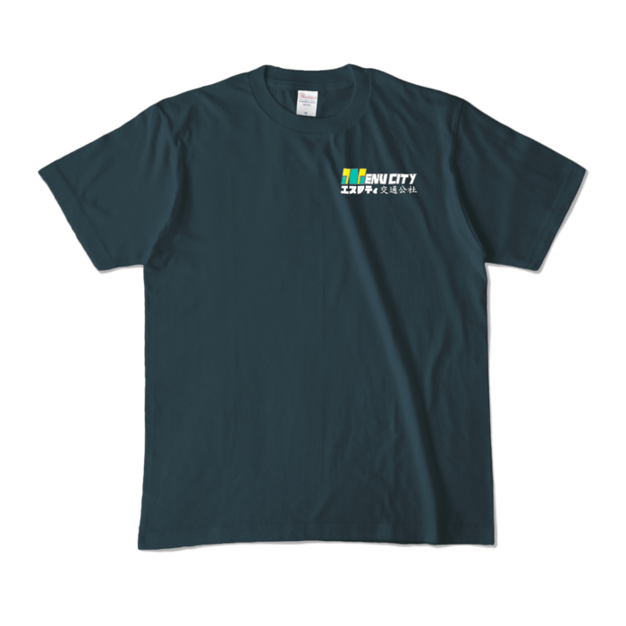 カラーTシャツ - M - デニム (濃色)