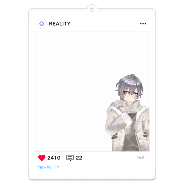 アクリルキーホルダー - 100 x 100 (mm)