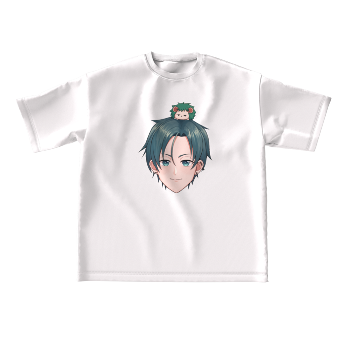 ビッグシルエットTシャツ - L