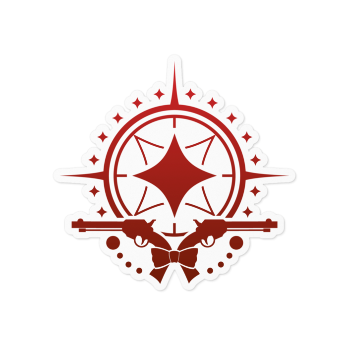 ステッカー - 100 x 100 (mm)