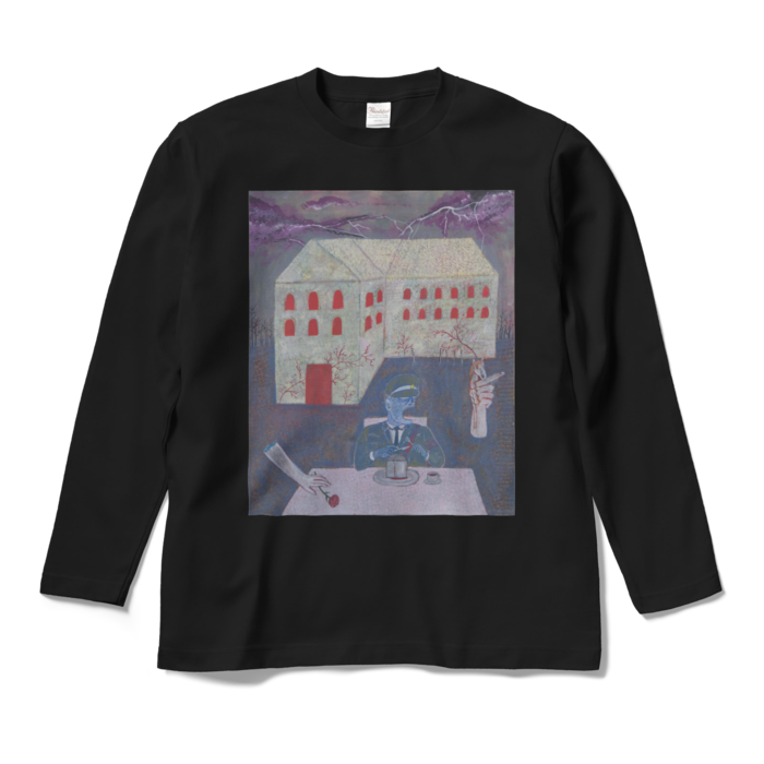 ロングスリーブTシャツ - M - ブラック